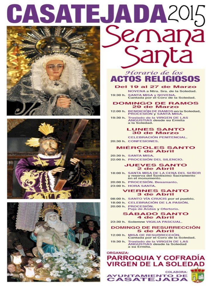 Semana Santa en Casatejada 2015 Casatejada